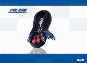 Plaqué or 3 RCA à 3 RCA Câble Audio et Vidéo pour DVD et MAGNÉTOSCOPE - Product Image 3