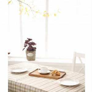 Hotsale salvo servir alimentos bandeja rectangular Madera de acacia - Product Image 4