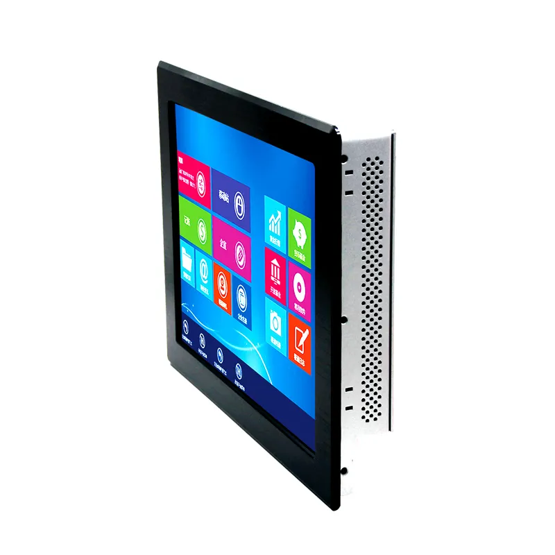 Panel PC integrado 15,6, J1900 quiosco de la tableta puesto de trabajo, android panel industrial pc