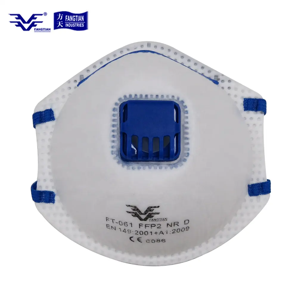 Non-woven dust mask CE FFP2 dust mask with CE NR D