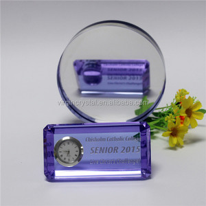 Chất Lượng Cao Thế Giới Đồng Hồ Thời Gian Với Pha Lê Cơ Sở Văn Phòng Nhà Kim Loại Thạch Anh Bàn Đồng Hồ Công Ty Văn Phòng Bộ Quà Tặng Lưu Niệm - Product Image 4