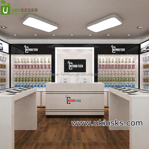 Moderno 3D Cell phone accessorio store design, cellulare negozio al dettaglio decorazione mobili per la vendita - Product Image 6