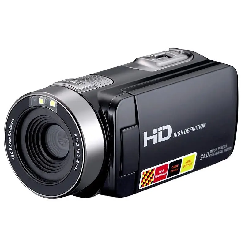 अधिकतम 24MP डिजिटल वीडियो कैमरा HDV-310STR पूर्ण hd 1080p 16X डिजिटल ज़ूम समर्थन अवरक्त nightshot