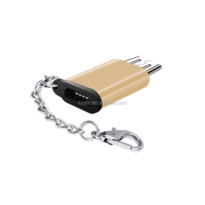 <span class=keywords><strong>Hembra</strong></span> 3,1 tipo <span class=keywords><strong>C</strong></span> <span class=keywords><strong>a</strong></span> Micro <span class=keywords><strong>USB</strong></span> macho Adaptador convertidor de conector - Product Image 4