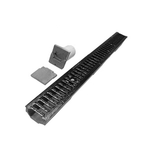 Đúc sắt đúc sẵn bê tông rãnh cống thoát nước kênh polymer xả với lưới - Product Image 3