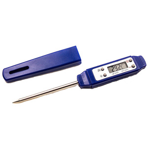 Termómetro <span class=keywords><strong>Digital</strong></span> para alimentos y carne con sonda de acero inoxidable ultrarrápida de promoción de alta precisión J & R con tubo de almacenamiento - Product Image 6