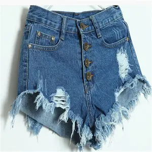 Hot Sale Celana Pendek Mini Denim Wanita