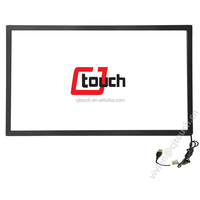 Kit de superposición Ir de alta calidad de 22 pulgadas Panel de marco abierto de pantalla táctil con interfaz USB