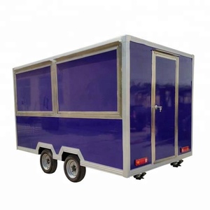 <span class=keywords><strong>Barato</strong></span> alimentos carrito de comida móvil remolque van café <span class=keywords><strong>catering</strong></span> camiones para la venta - Product Image 2