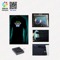 Nouveau panneau d'équilibrage de guitare, flamme, LED, pour chemise, T-shirt