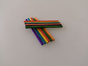 Enfants BRICOLAGE Artisanat en <span class=keywords><strong>bois</strong></span> couleur bâton <span class=keywords><strong>d</strong></span>'<span class=keywords><strong>allumette</strong></span> - Product Image 5