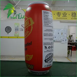 Helium Inflatable Beer Can / Custom Advertising Giant Custom Inflatable Bottle / Inflatable Can