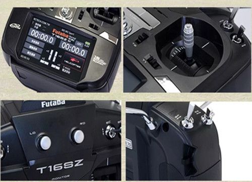 FUTABA T16SZ 2.4ghz Radio - 16 Channel Professional Transmitter