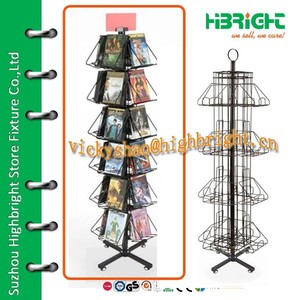 Support de livres rotatif / Étagère à livres tournante pour grand magasin - Product Image 3
