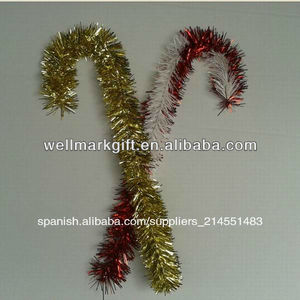 24" oropel navidad del bastón de caramelo, de navidad adornos para las decoraciones de navidad. - Product Image 4