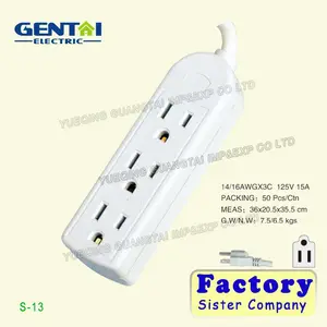 Di alta qualità sud americano usb power strip 3 <span class=keywords><strong>presa</strong></span> senza interruttore master USB - Product Image 1