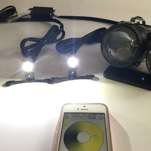 Rgbw mắt quỷ Bi <span class=keywords><strong>Xenon</strong></span> chiếu mắt quỷ 2.5inch 3.0inch Điều Kiện Mới RGB LED ánh sáng - Product Image 2