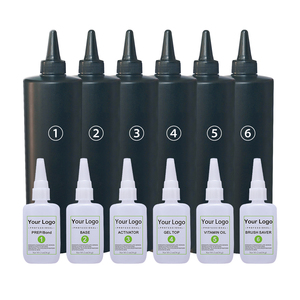 Pegamento líquido para inmersión en polvo de uñas, para manicura, Gel Base/Gel Top/activador/ahorrador de cepillo/enlace, venta al por mayor de fábrica, 1KG - Product Image 2
