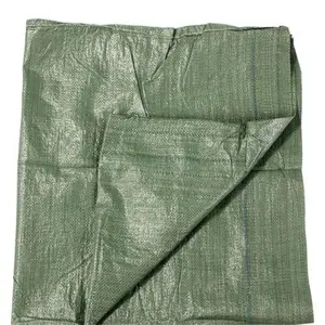 sacco sacco della spazzatura Suppliers-Green building spazzatura pp sabbia sacco verde tessuto bag sacchetto di sabbia sand 50 kg di cemento sacchetto di tessuto sacchi di polipropilene