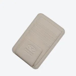 顶级品质定制标志新设计名片支架皮革信用卡卡套用于银行卡