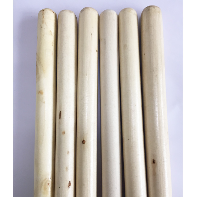 wholesale round 152*2.38cm poplar wood logs for garden use