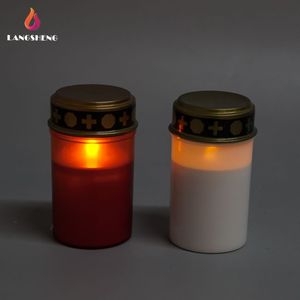 <span class=keywords><strong>Bougie</strong></span> à piles <span class=keywords><strong>led</strong></span> en plastique, cérémonie rétro-cour, église efficace, sans cadre - Product Image 4
