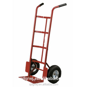 Chariot à main en acier inoxydable <span class=keywords><strong>200kg</strong></span>, chariot de plateforme à deux roues - Product Image 5