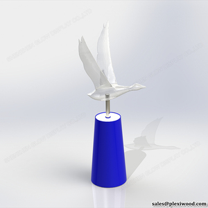 Figura Decorativa de Ganso para Publicidad de <span class=keywords><strong>Vodka</strong></span>, Nuevo Diseño - Product Image 2
