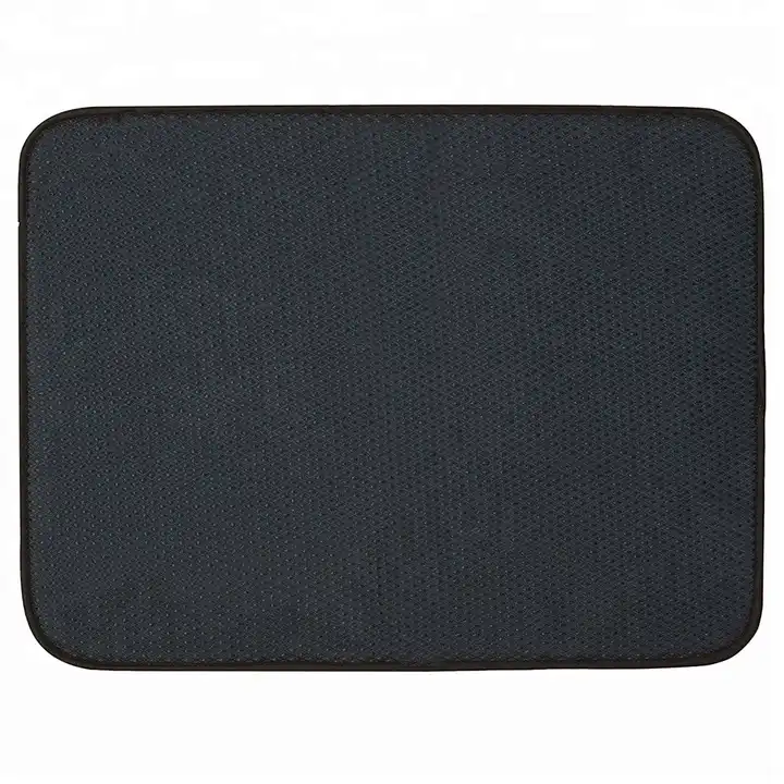 Source Absorbable microfiber dish drying mats for kitchen