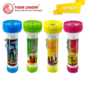 Lớn đầu linterna nhựa đèn flash LED Đèn pin đuốc - Product Image 1
