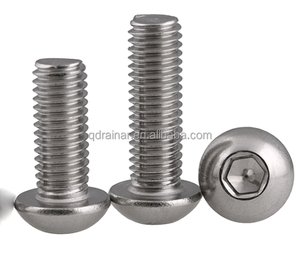 Tornillo de máquina de cabeza de botón de enchufe inoxidable EN ISO <span class=keywords><strong>DIN7380</strong></span> - Product Image 2