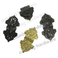 Charnière en alliage de Zinc pour boîte en bois, charnière Antique de haute qualité pour petite boîte à bijoux