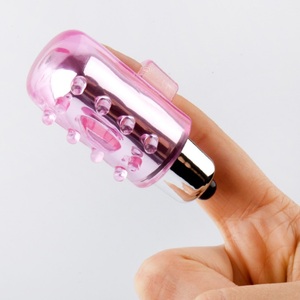 Alat Bantu Seks Kecil Vibrator Cincin Jari Wanita 1 Kecepatan Masturbasi - Product Image 4
