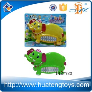 H187783 venta caliente kids learning elefante de la historieta <span class=keywords><strong>en</strong></span> <span class=keywords><strong>miniatura</strong></span> de plástico del juguete del instrumento <span class=keywords><strong>musical</strong></span> - Product Image 3