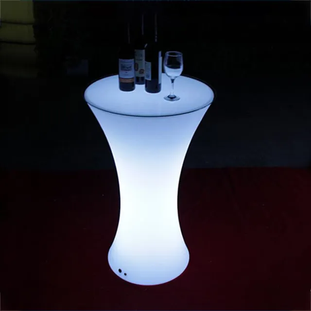 Kunststoff led beleuchtung bar tisch/super glowing licht wasserdichte led tisch