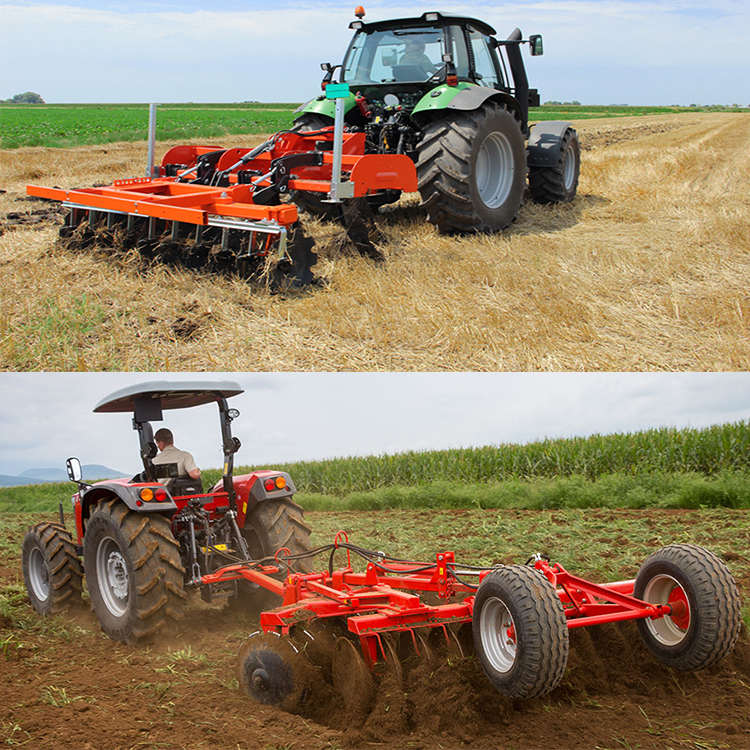 Customized Unbelievable Low Price 3 Point Hitch Offset Hydraulic Disc Harrow For Sale