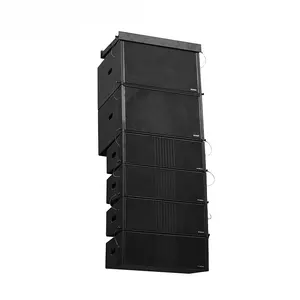 Dual 8 inch line array 15" subwoofer speaker box indoor and outdoor line array system