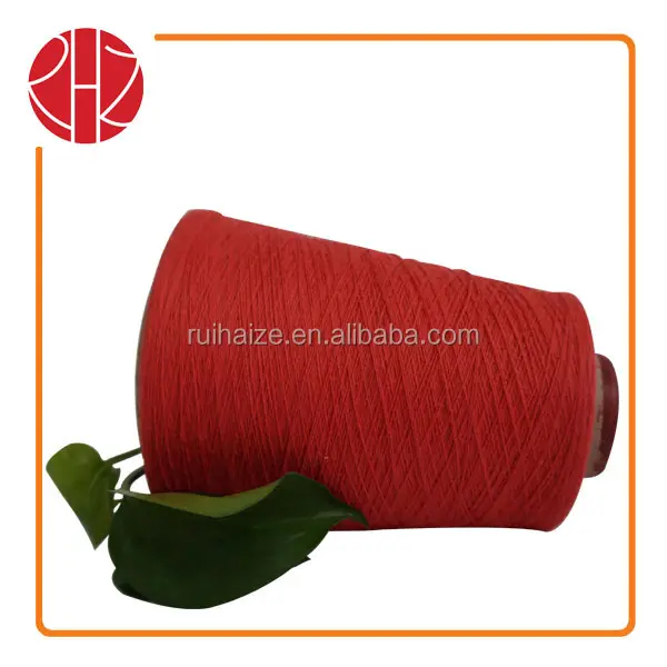 24nm 38% cotton 28% nylon 24% viscose 10% rabbit wool yarn dyed on cone