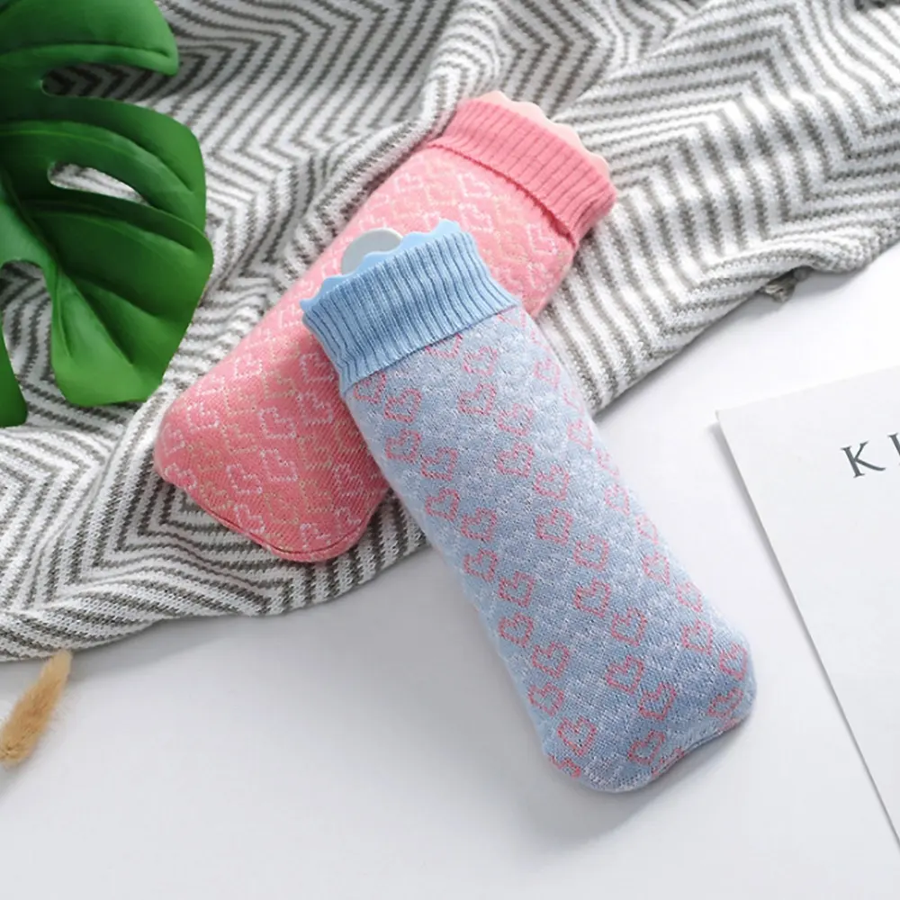 Сумка для горячей воды с крышкой, сумка для горячей воды, силиконовая Милая бутылка, Гелевая грелка для рук, теплые руки, ледяной компресс, Прохладный пух для женщин