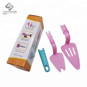 Espátula para Servir Pastel, Pala para Pastel, Cuchillo para Servir Pastel <span class=keywords><strong>de</strong></span> Plástico Ajustable, Espátula para Pizza, Utensilios para Hornear, Precio <span class=keywords><strong>de</strong></span> Fábrica - Product Image 3