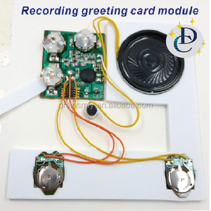 6'sec to 60'sec recordable greeting card recording IC chip - Product Image 2