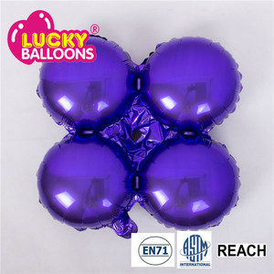 Rueda de la maravilla juguete inflable decoraciones fiesta de <span class=keywords><strong>cumpleaños</strong></span> de helio globo de la hoja - Product Image 1