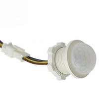 Détecteur de mouvement infrarouge miniature Betterlux, angle de détection 110°, portée <6m, temporisation 45s, éclairage domestique, interrupteur PIR LED sensible