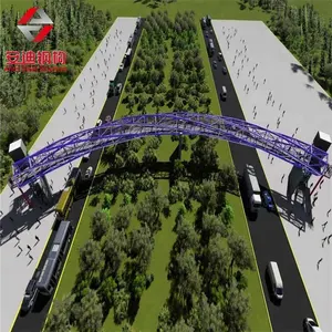 Jembatan struktur baja untuk dijual biaya jembatan bailey baja prefab