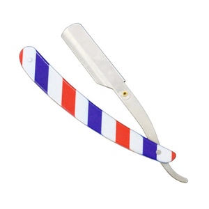Gli uomini In Acciaio Inox Pieghevole Manuale Del Rasoio Del Barbiere Professionale Barba Rasoio Da Barba - Product Image 4