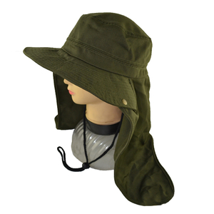 Hombre verano ala ancha <span class=keywords><strong>camping</strong></span> pesca al aire libre sol sombrero de protección UV - Product Image 3