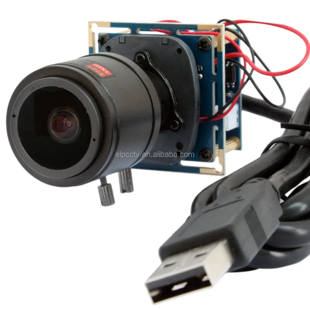 ELP 1920*1080p 30fps/60fps/120fps HD CMOS OV2710 CCTV USB Camera Module with 2.8-12mm Varifocal Lens