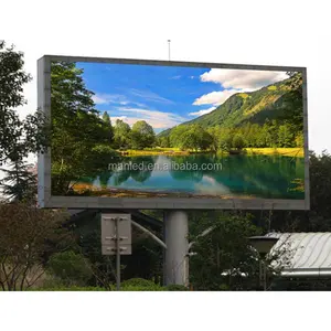 야외 방수 광고 대형 스크린 비디오 포스터 TV P4 LED 고화질 풀 컬러 디스플레이 화면