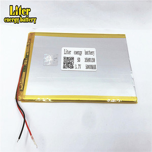 Lipo tablet PC <strong>3</strong>,7 V 3580130 rechargeable 5000 mAh lithium polymer battery - Product Image 4