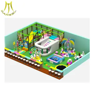 Hansel High quality guangzhou panyu hot sale kids indoor playground soft baby games indoor foam play area